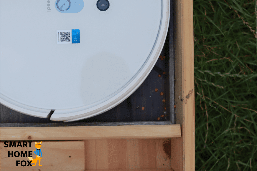 aspirateur robot yeedi mop station test aspiration coins